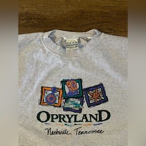 Vintage Opryland Size L 100% Cotton Made In USA Single Stitch T-SHIRT. NWOT C3